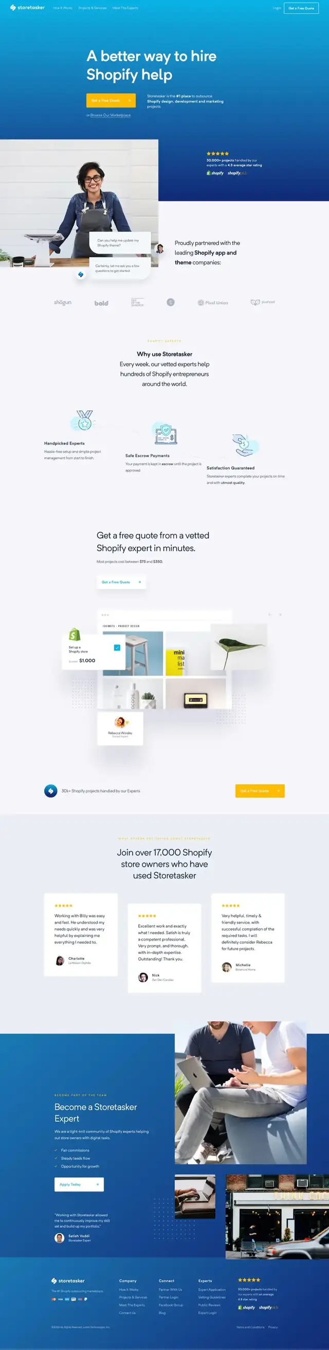 Storetasker — Shopify experts